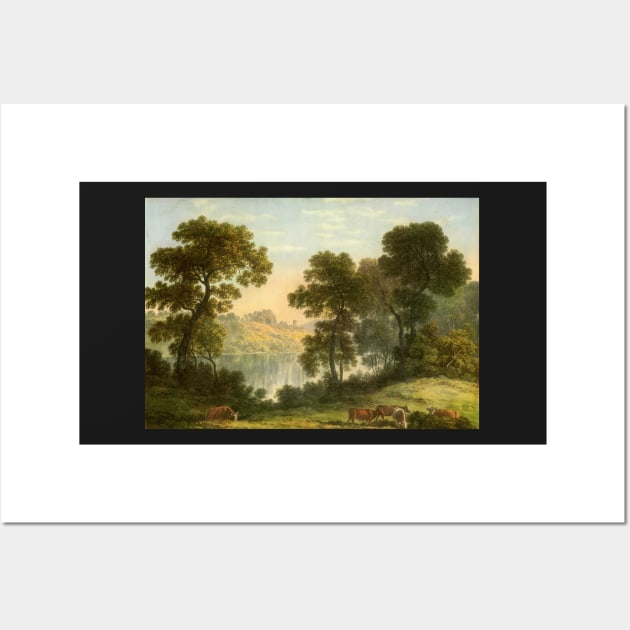 view in north wales 1820 - John Glover Wall Art by Kollagio